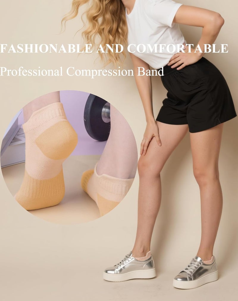 Darller 6 Pairs Ankle Socks for Women - Lightweight Low Cut No Show Casual Cotton Socks Breathable - Image 5